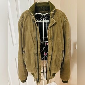 Vintage Abercrombie & Fitch Harrison Bomber Jacket